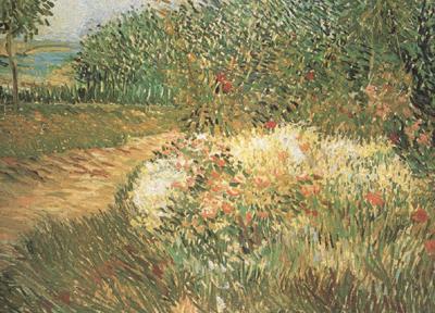 Vincent Van Gogh Corner of Voyer d'Argenson Park at Asnieres (nn04) china oil painting image